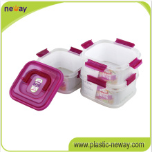 Cheap Custom Plastic Crisper Fresh Round Food Container